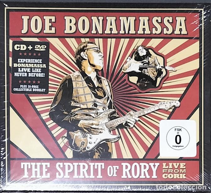 CDs de m&uacute;sica: Joe Bonamassa - The Spirit Of Rory - Live From Cork - CD+DVD. Provogue 2026. Nuevo, precintado.