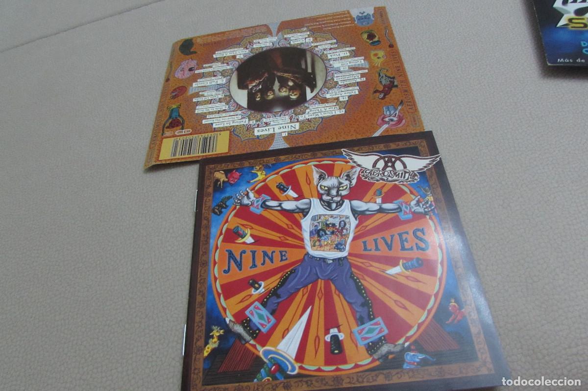 CDs de m&uacute;sica: AEROSMITH NINE LIVES SOLO CARATULAS