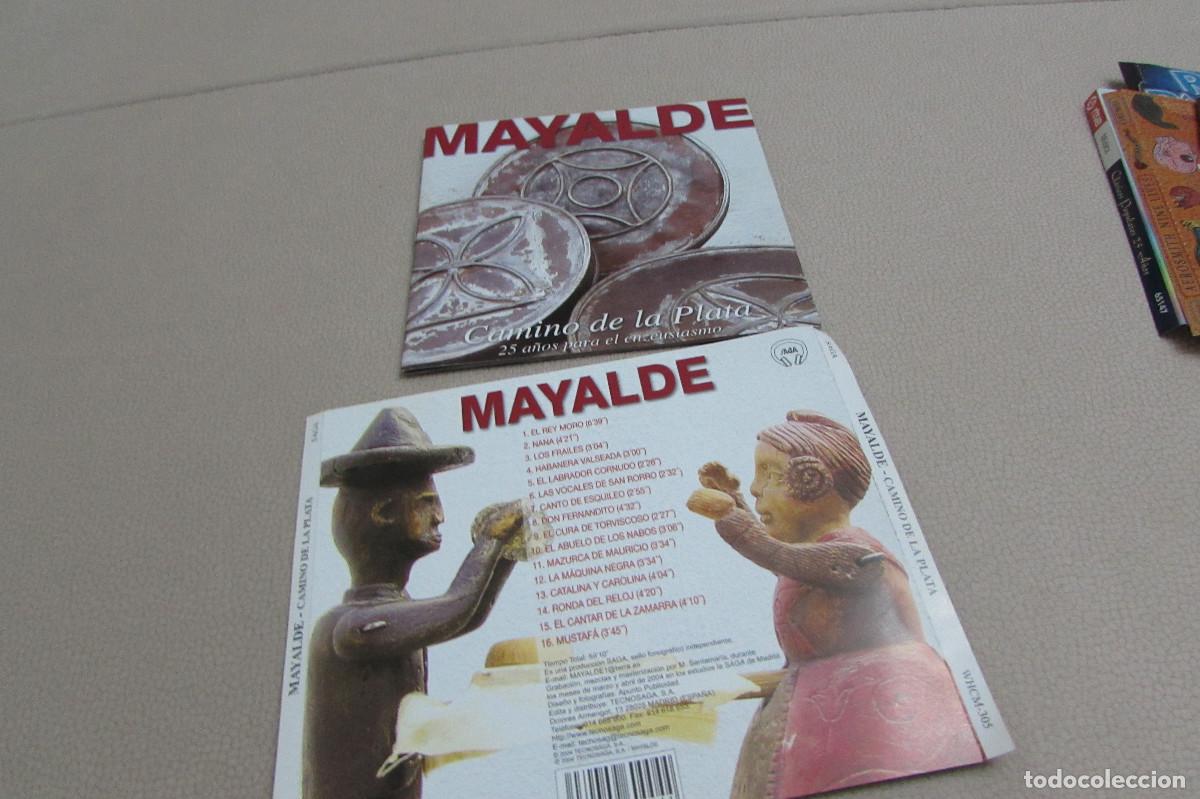 CDs de m&uacute;sica: MAYALDE CAMINO DE LA PLATA SOLO CARATULAS
