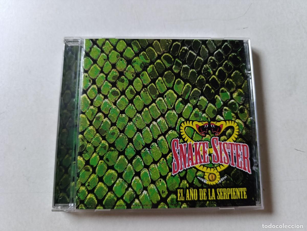 CDs de m&uacute;sica: SNAKE SISTER 'El A&ntilde;o De La Serpiente' CD &Aacute;lbum 2011 Ali Darkness Hard Rock Punk Alc&aacute;zar de San Juan