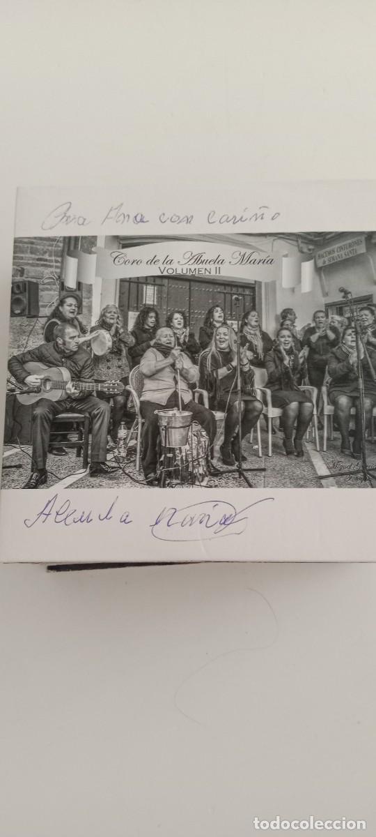 CDs de m&uacute;sica: CD CORO DE LA ABUELA MARIA CON DEDICATORIA CD EL DE FOTO C-PVY