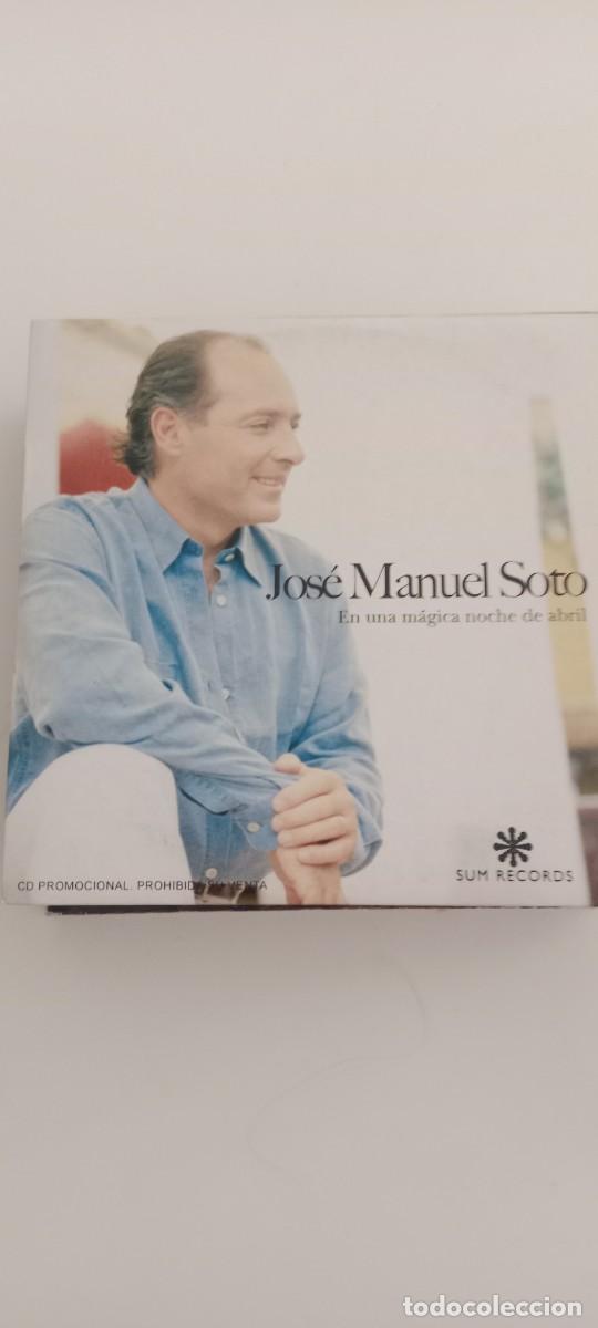 CDs de m&uacute;sica: JOSE MANUEL SOTO 'EN UNA M&Aacute;GICA NOCHE DE ABRIL CD EL DE FOTO C-PVY
