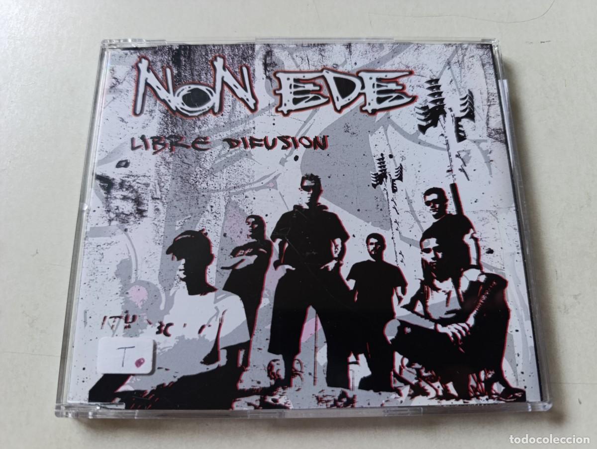 CDs de m&uacute;sica: NON EDE 'Libre Difusi&oacute;n' CD EP rock hip hop hardcore banda de Toledo