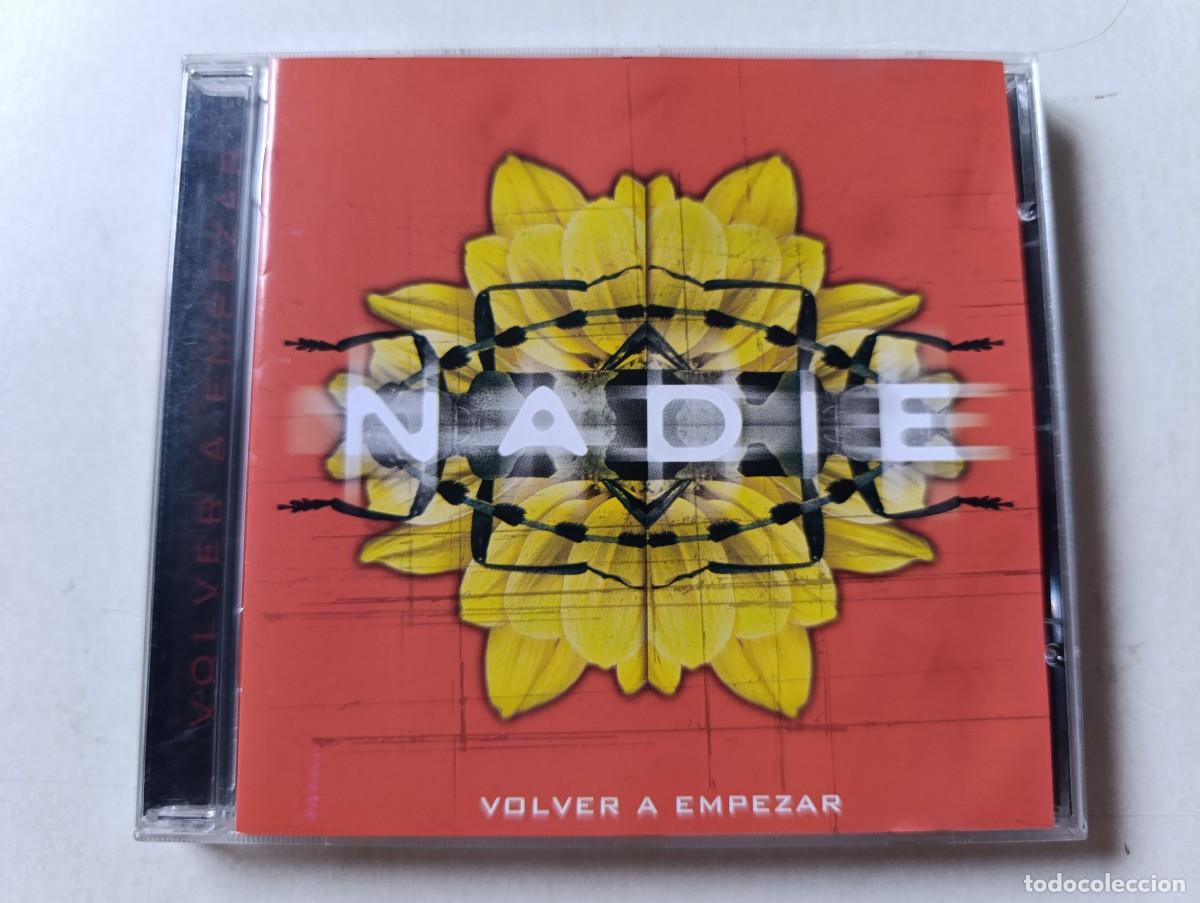 CDs de m&uacute;sica: NADIE 'Volver A Empezar' CD &Aacute;lbum 2003 banda rock de Toledo parecido a H&Eacute;ROES DEL SILENCIO