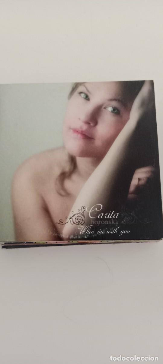 CDs de m&uacute;sica: CARITA BORONSKA. WHEN IN WITH YOU CD EL DE FOTO C-PVY