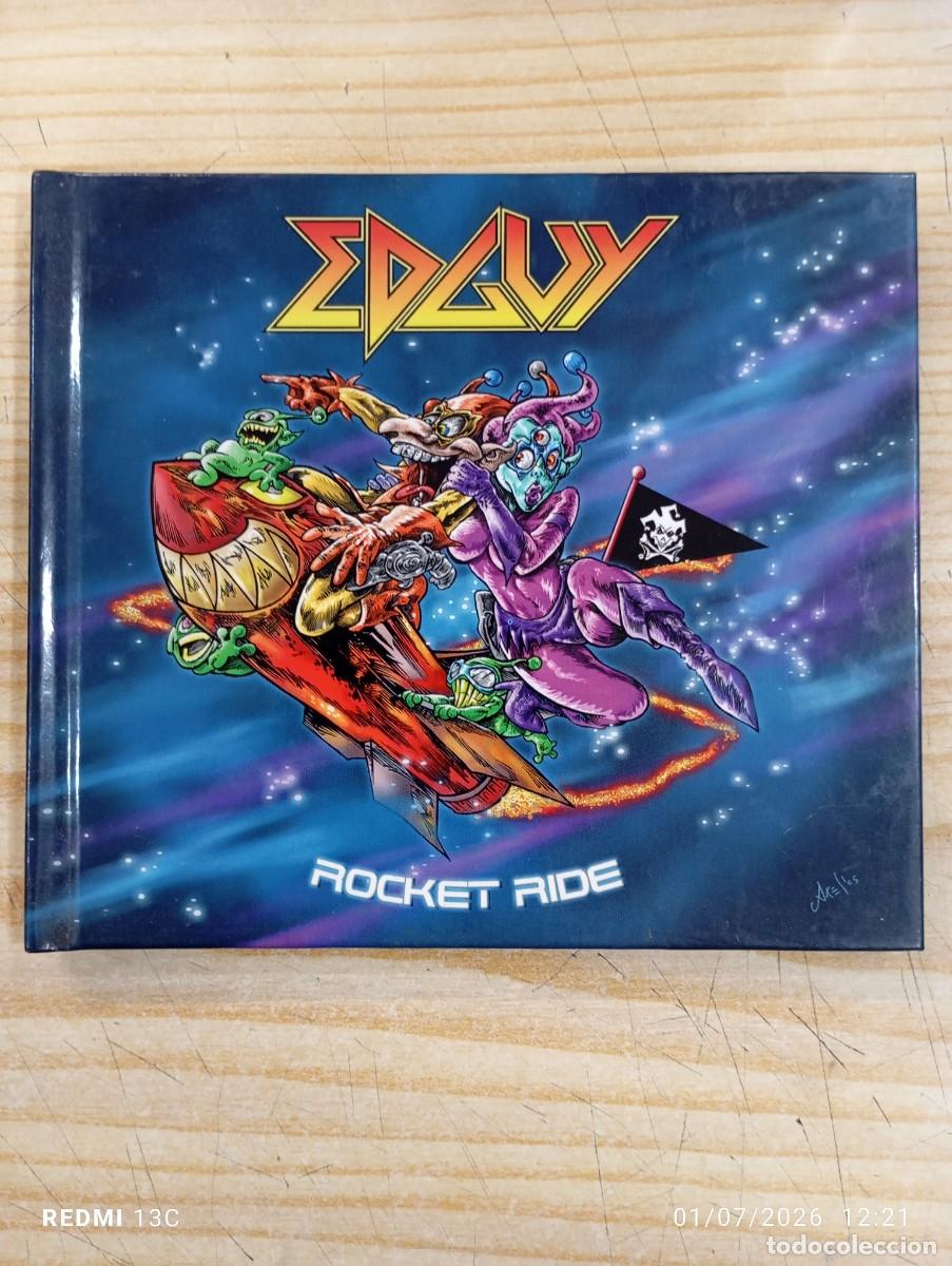 CDs de m&uacute;sica: Cd Digibook - Edguy &lrm;&ndash; Rocket Ride - Nuclear Blast - Germany 2006