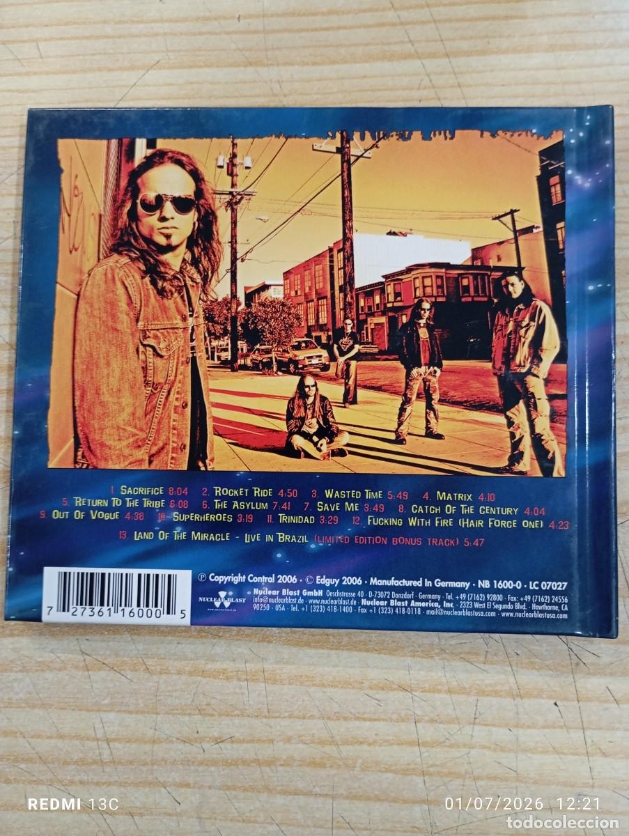 CDs de m&uacute;sica: Cd Digibook - Edguy &lrm;&ndash; Rocket Ride - Nuclear Blast - Germany 2006 - Foto 2