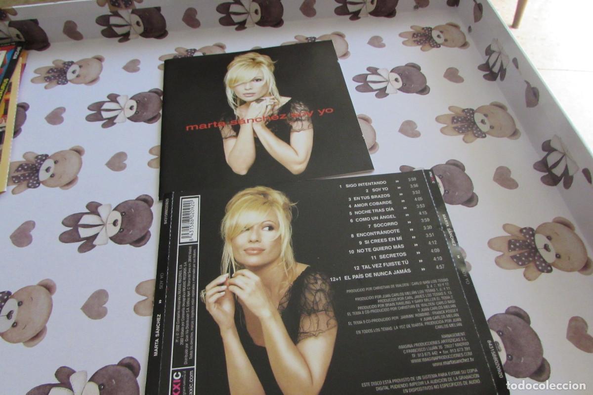 CDs de m&uacute;sica: Marta S&aacute;nchez - Soy Yo SOLO CARATULAS