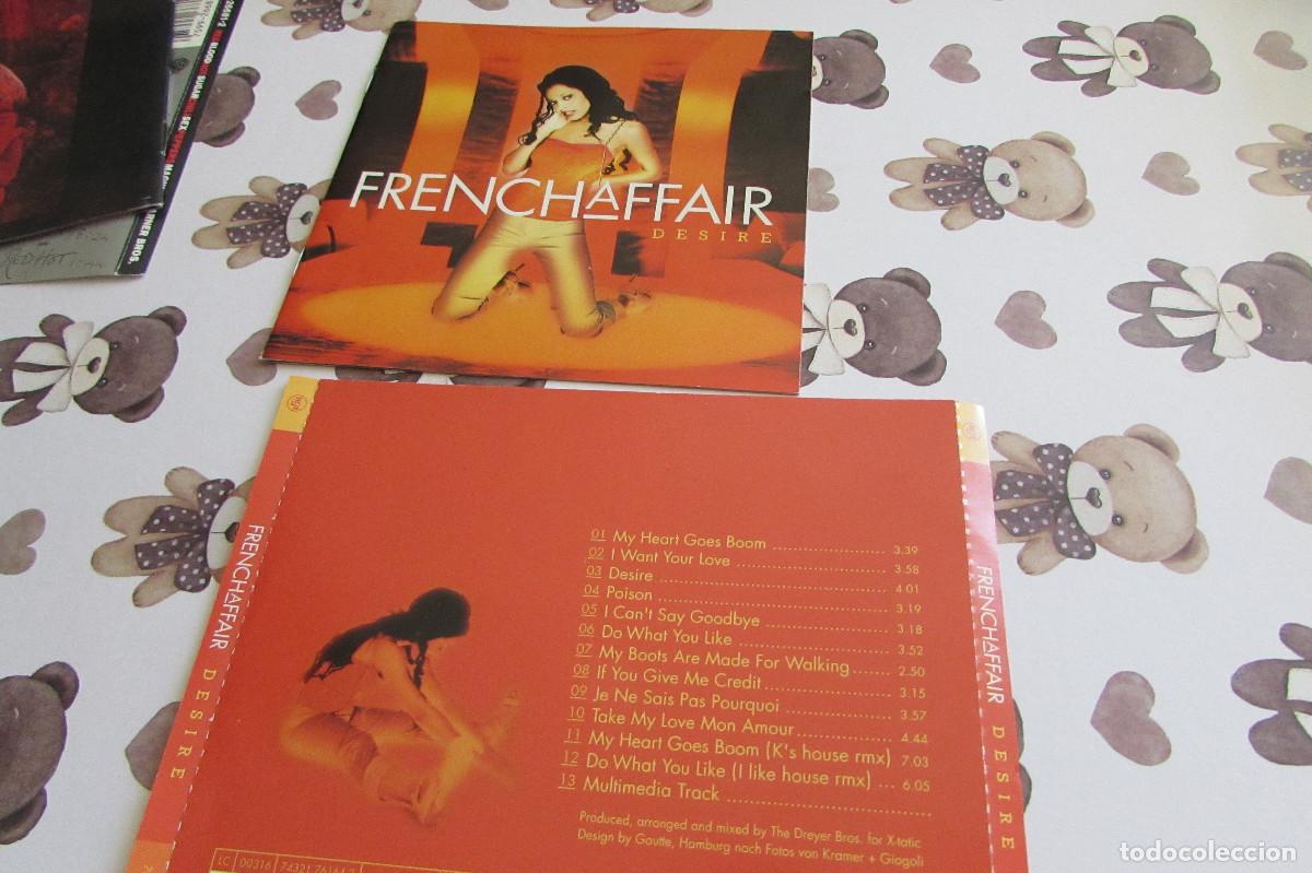 CDs de m&uacute;sica: FRENCHAFFAIR DESIRE SOLO CARATULA