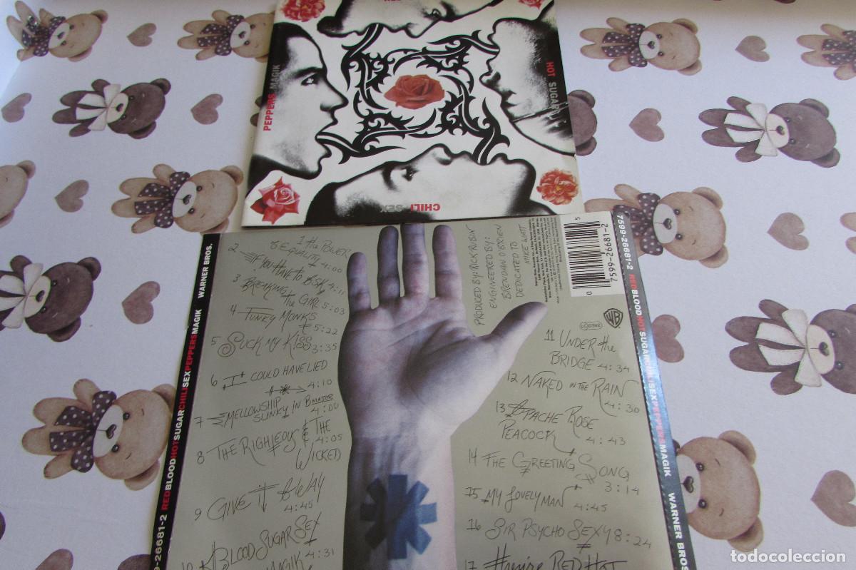 CDs de m&uacute;sica: RED HOT CHILI PEPPERS - BLOOD SUGAR SEX MAGIK SOLO CARATULAS