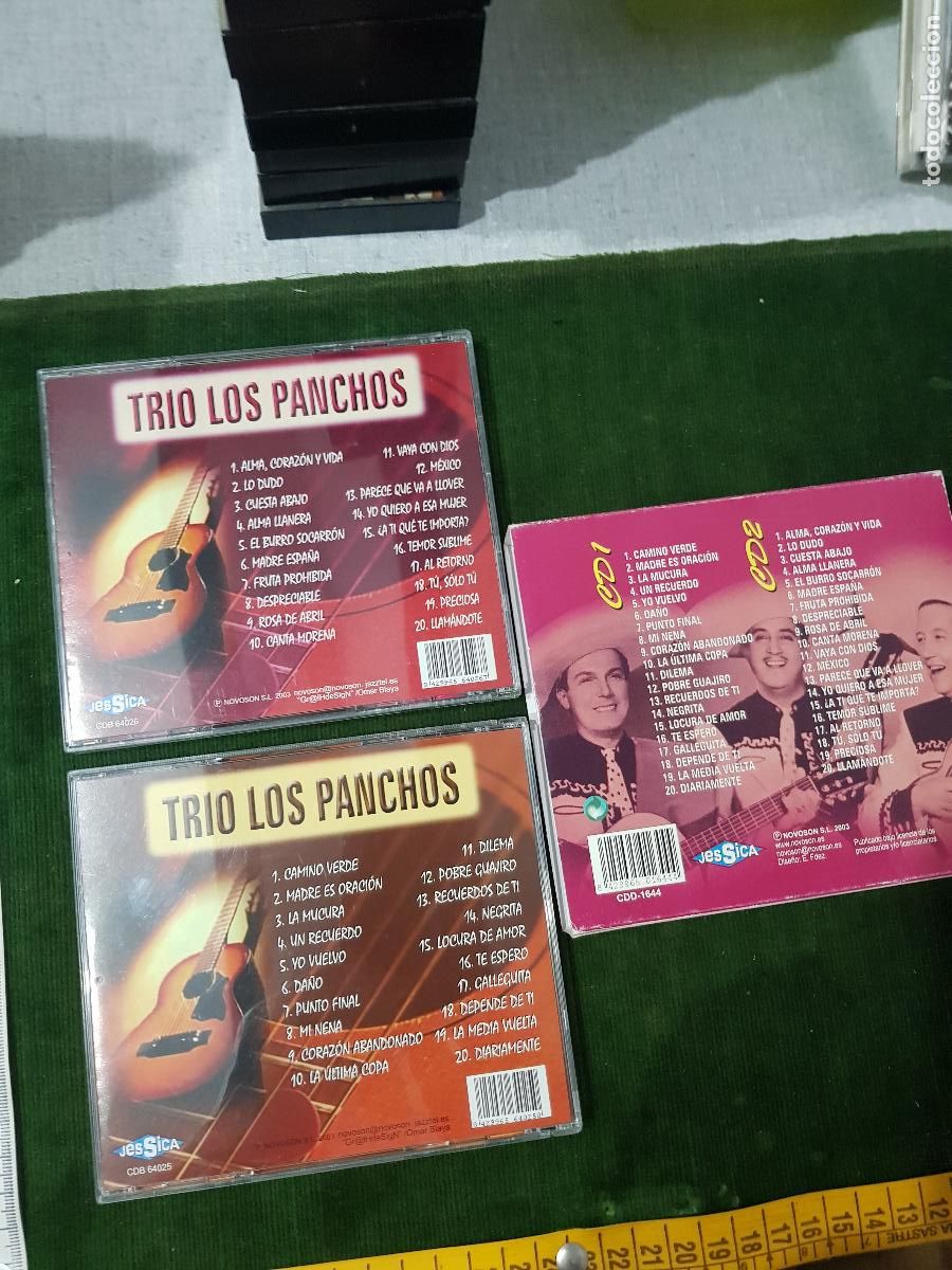 CDs de m&uacute;sica: DOS CDS TRIO LOS PANCHOS - Foto 2