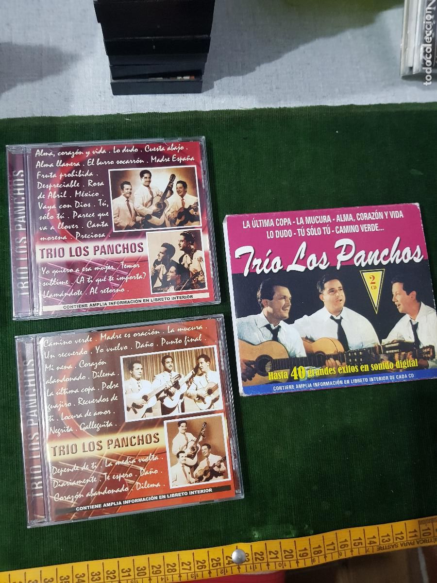 CDs de m&uacute;sica: DOS CDS TRIO LOS PANCHOS - Foto 1