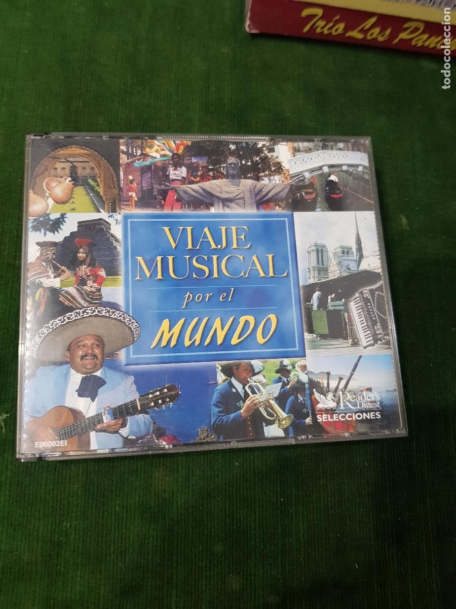 CDs de m&uacute;sica: TRES CDS VIAJE MUSICAL POR EL MUNDO
