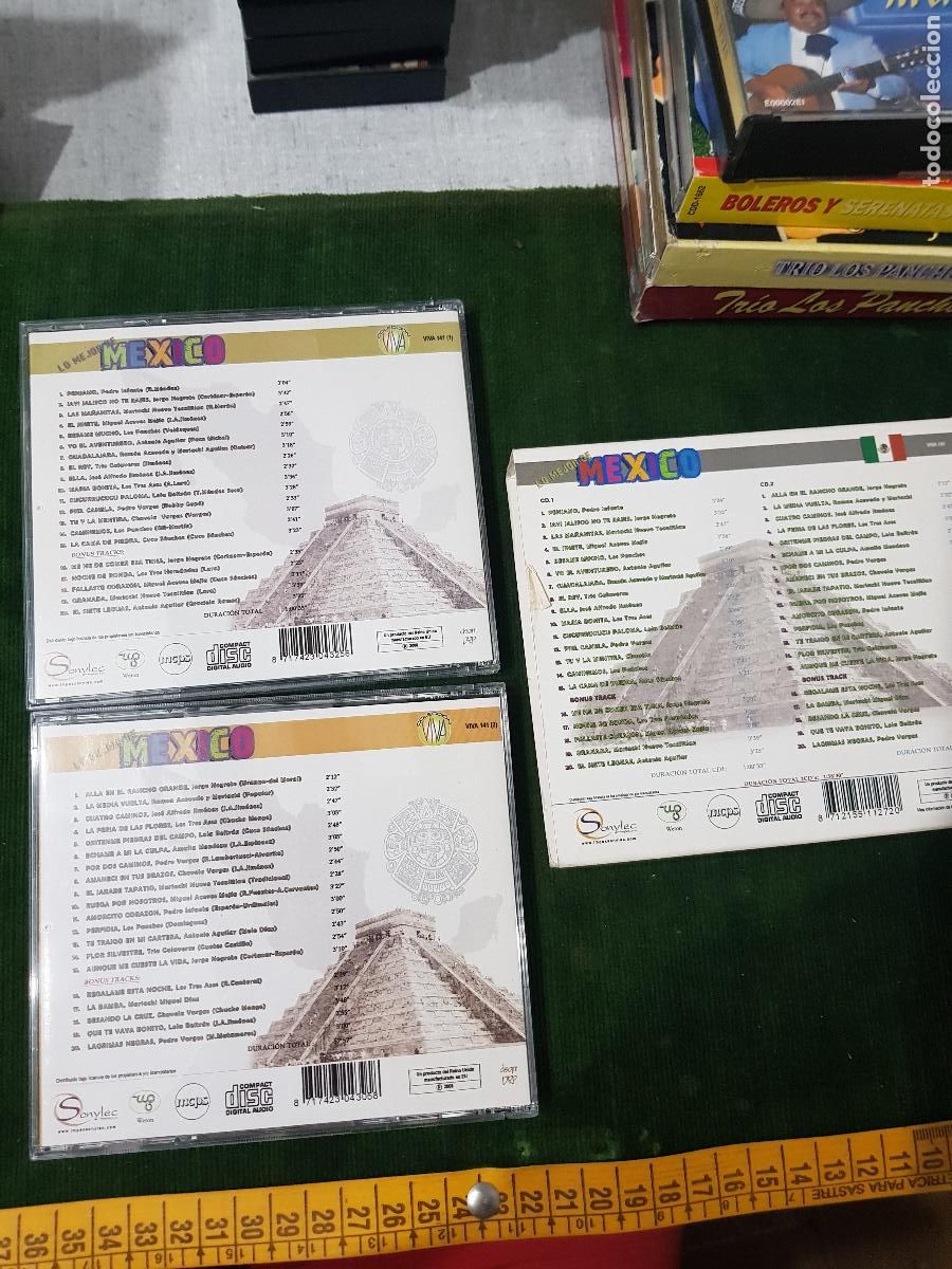 CDs de m&uacute;sica: DOS CDS LO MEJOR DE MEXICO - Foto 2