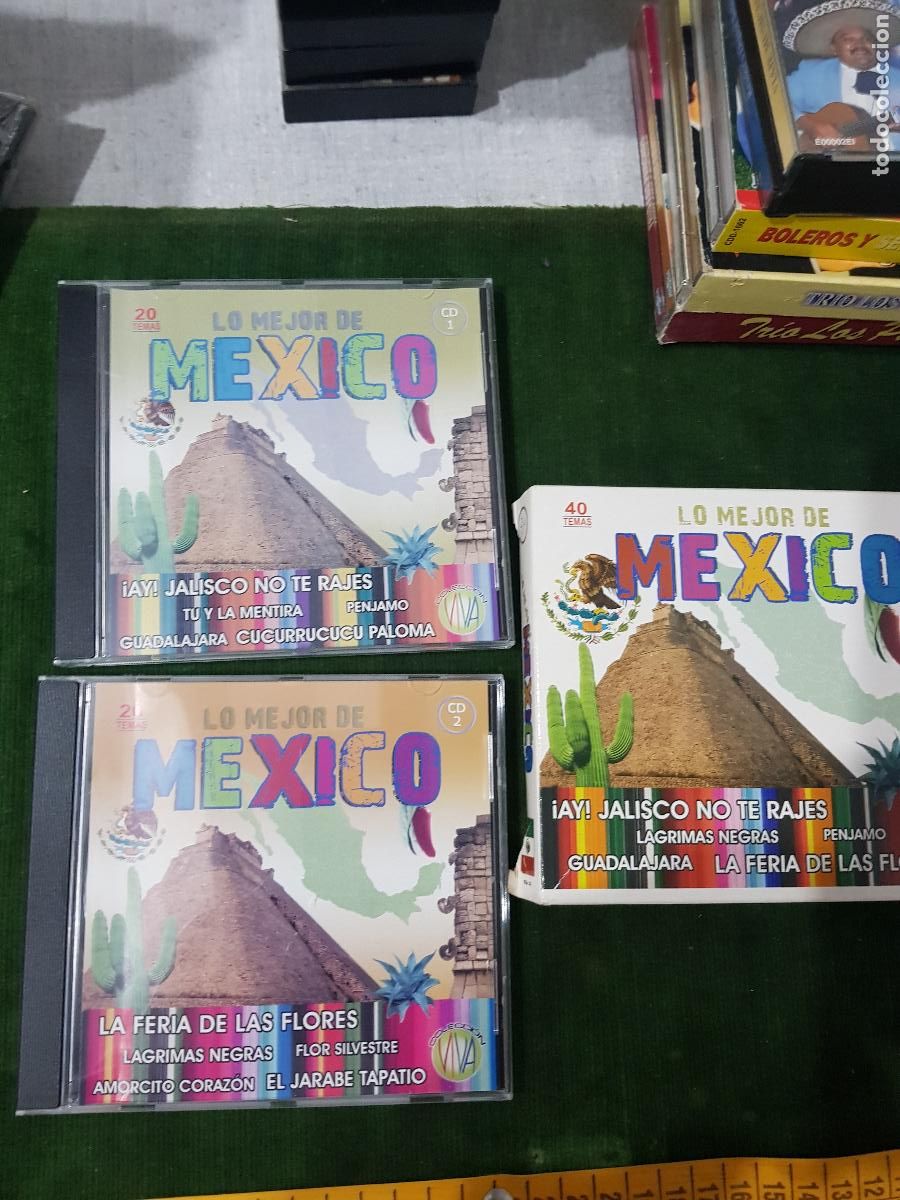 CDs de m&uacute;sica: DOS CDS LO MEJOR DE MEXICO - Foto 1