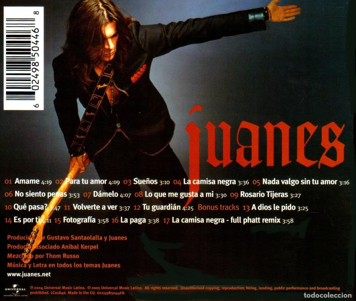CDs de m&uacute;sica: JUANES. MI SANGRE. CD. - Foto 3