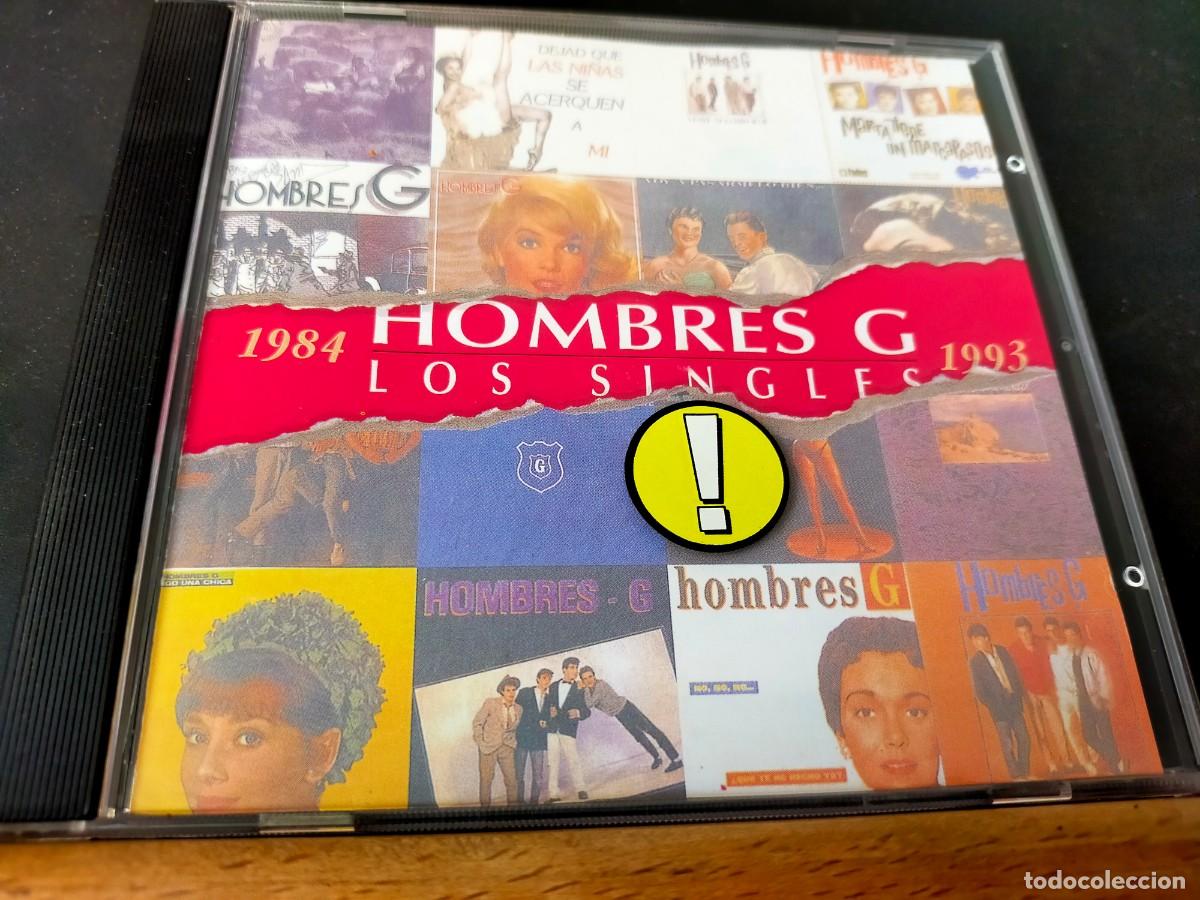 CDs de m&uacute;sica: HOMBRES G. LOS SINGLES. 1984-1993 WEA. 20 TEMAS. 1993