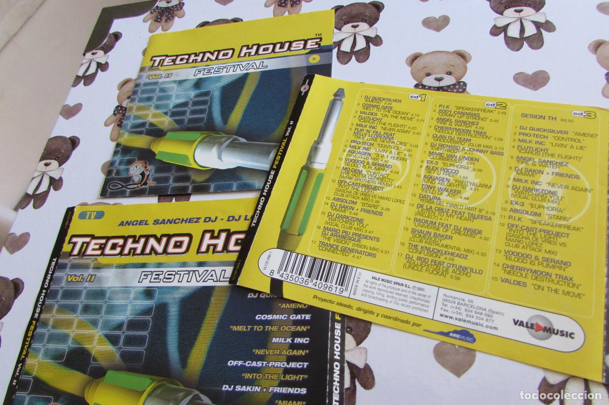 CDs de m&uacute;sica: Techno House Festival Vol. 2 SOLO CARATULAS