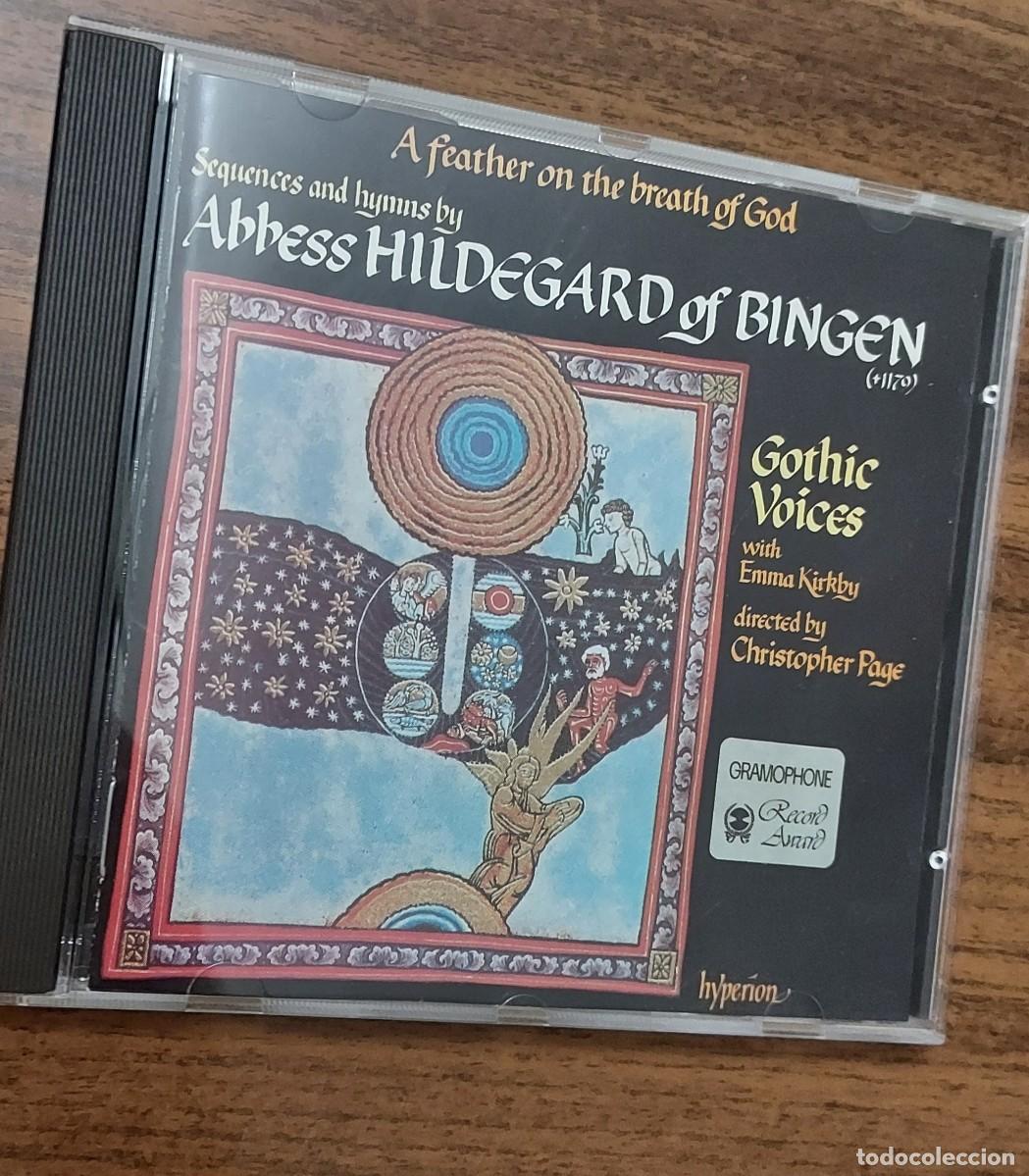 CD di Musica: A FEATHER ON THE BREATH OF GOD - CD ALBUM - medieval- GOTHIC VOICES - ABBESS HILDEGARD OF BINGEN