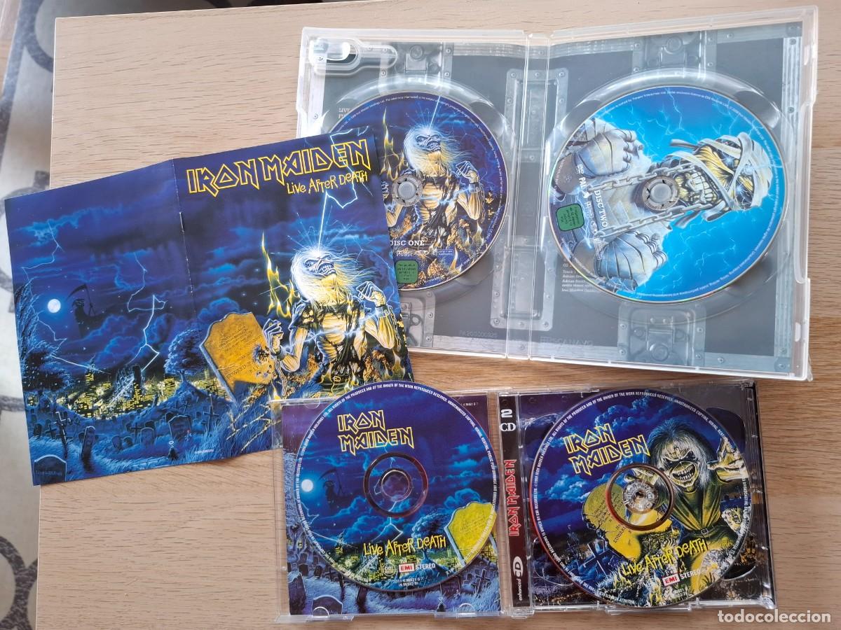 CDs de m&uacute;sica: IRON MAIDEN (2CDS+2DVDS) LIVE AFTER DEATH - EDICION ESPECIAL
