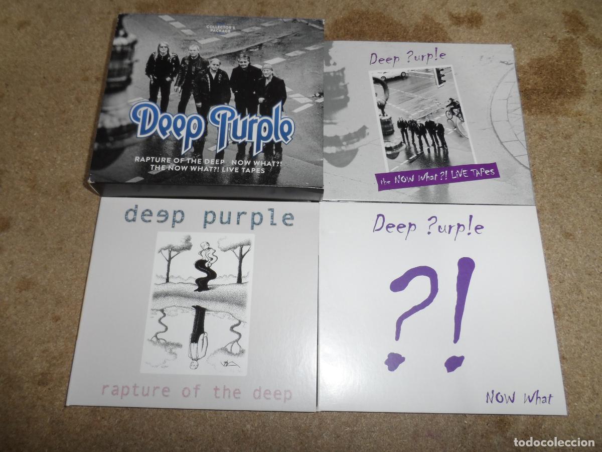 CDs de m&uacute;sica: Deep Purple &ndash; Rapture Of The Deep &bull; Now What?! &bull; The Now What?! Live Tapes COLLECTOR'S PACKAGE