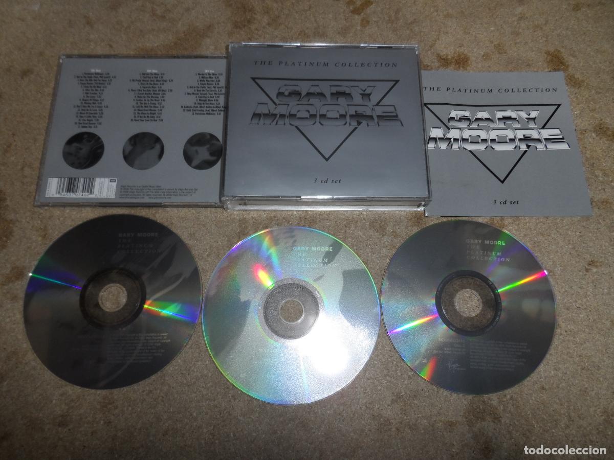 CDs de m&uacute;sica: GARY MOORE - THE PLATINUM COLLECTION (3 CDS)