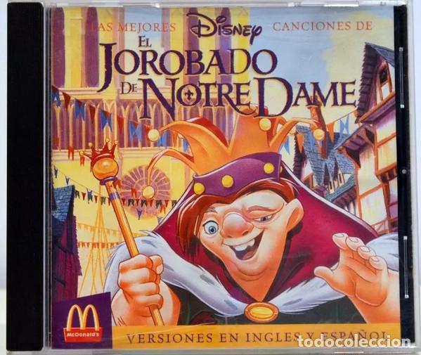 CDs de m&uacute;sica: CD ALAN MENKEN / STEPHEN SCHWARTZ - Las Mejores Canciones De El Jorobado De Notre Dame (NM/NM)