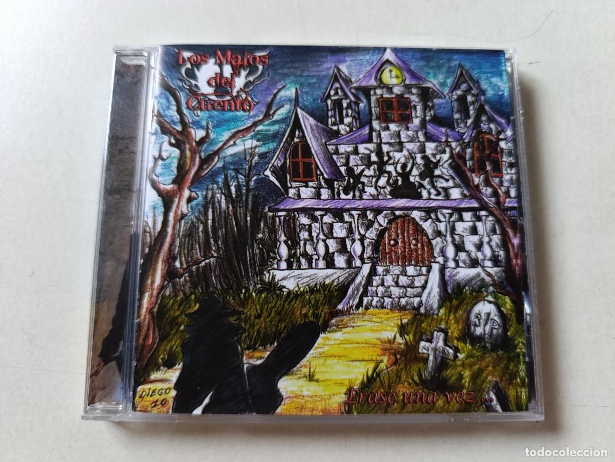 CDs de m&uacute;sica: LOS MALOS DEL CUENTO '&Eacute;rase Una Vez' CD &Aacute;lbum 2010 banda pop-rock de Toledo Ra&uacute;l Galv&aacute;n