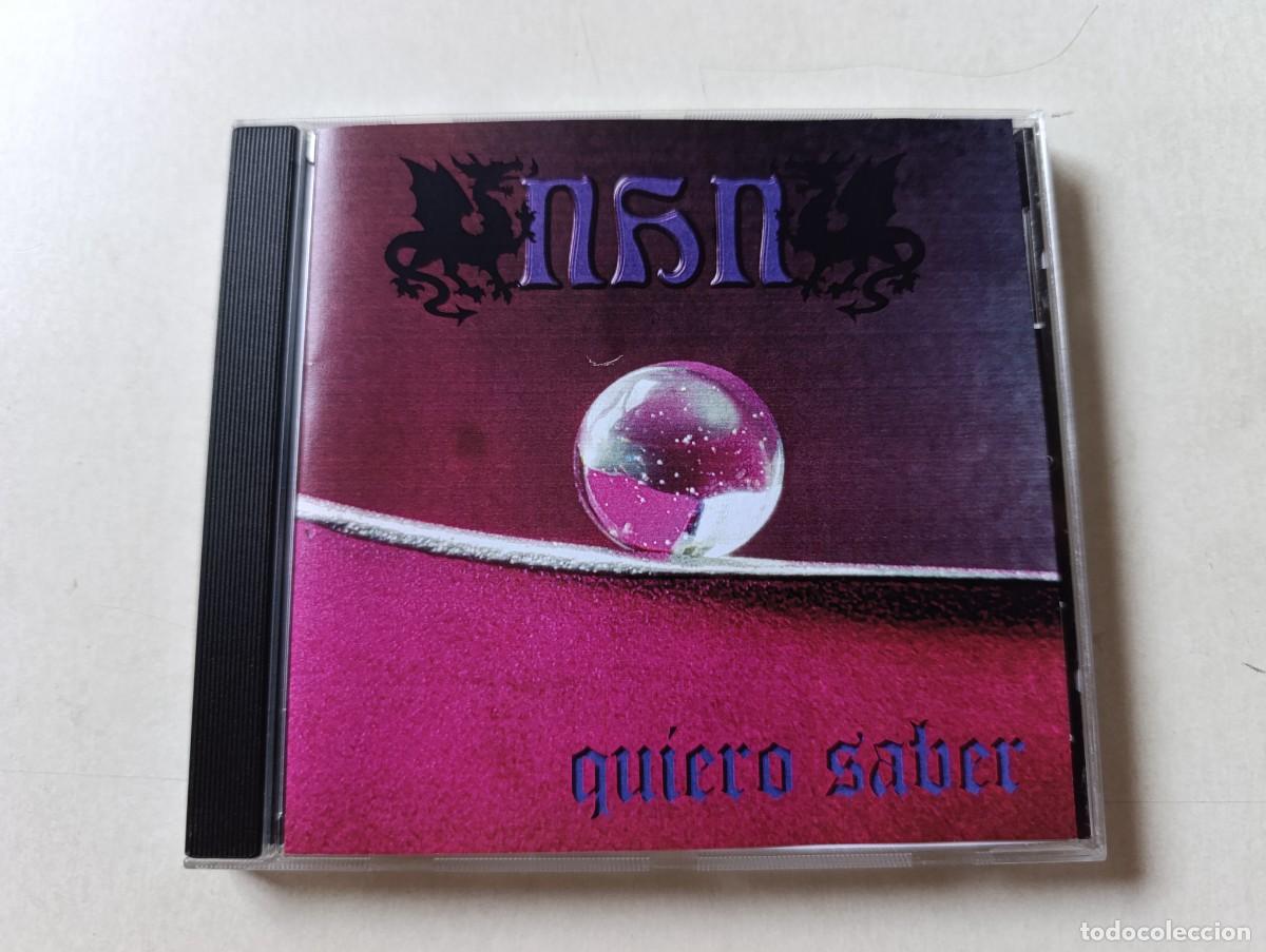 CDs de m&uacute;sica: NHN 'Quiero Saber' CD-R EP maqueta 1998 banda de Ciudad Real