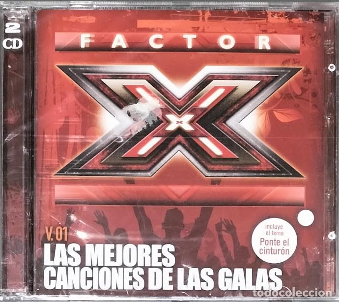 CDs de m&uacute;sica: Factor X: Las mejores canciones de las galas V.01 - Varios - 2CD Nuevo, precintado.