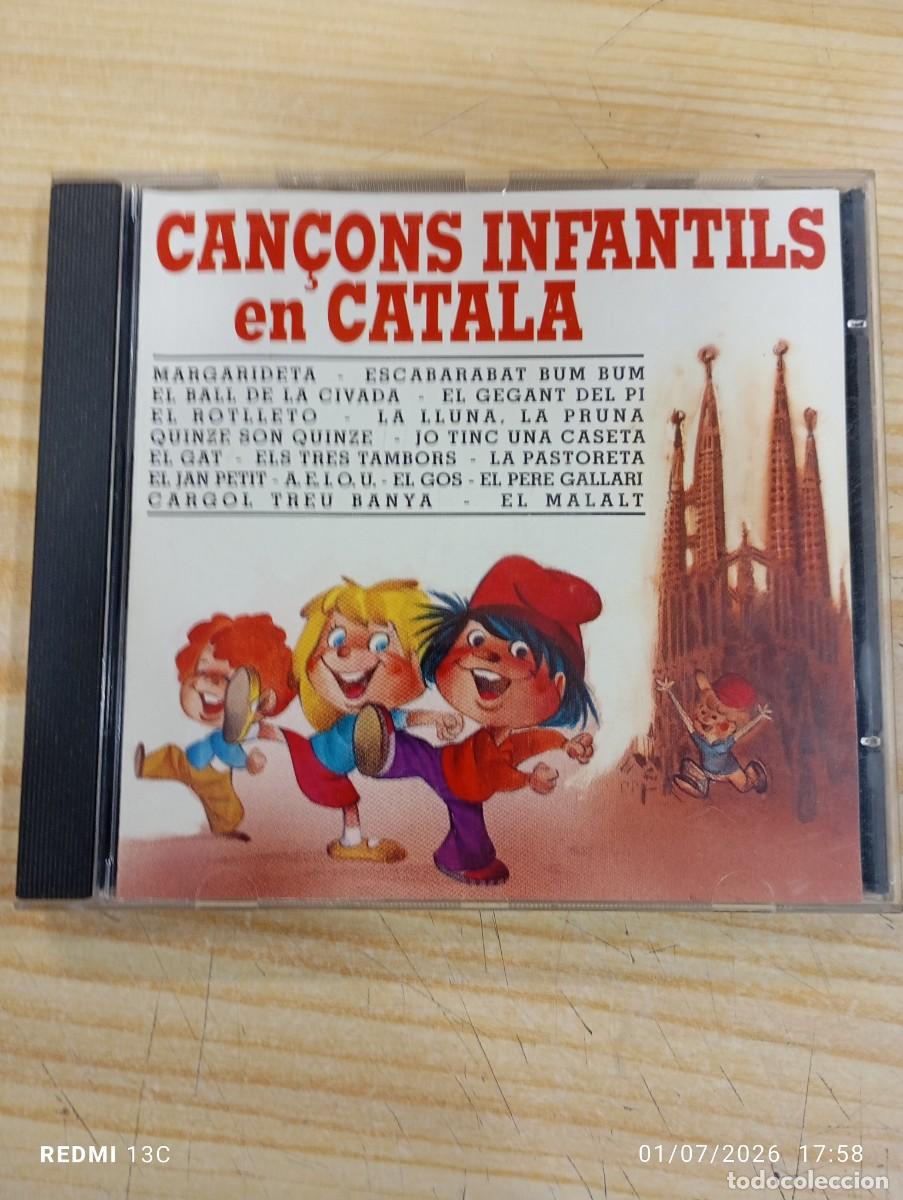 CDs de m&uacute;sica: Cd - Can&ccedil;ons Infantils en Catala Gegant del Pi - Ball de la civada - La lluna la pruna etc
