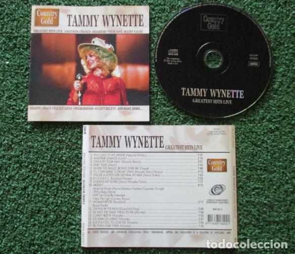 CDs de m&uacute;sica: TAMMY WYNETTE ** Greatest Hits Live ** CD 2001