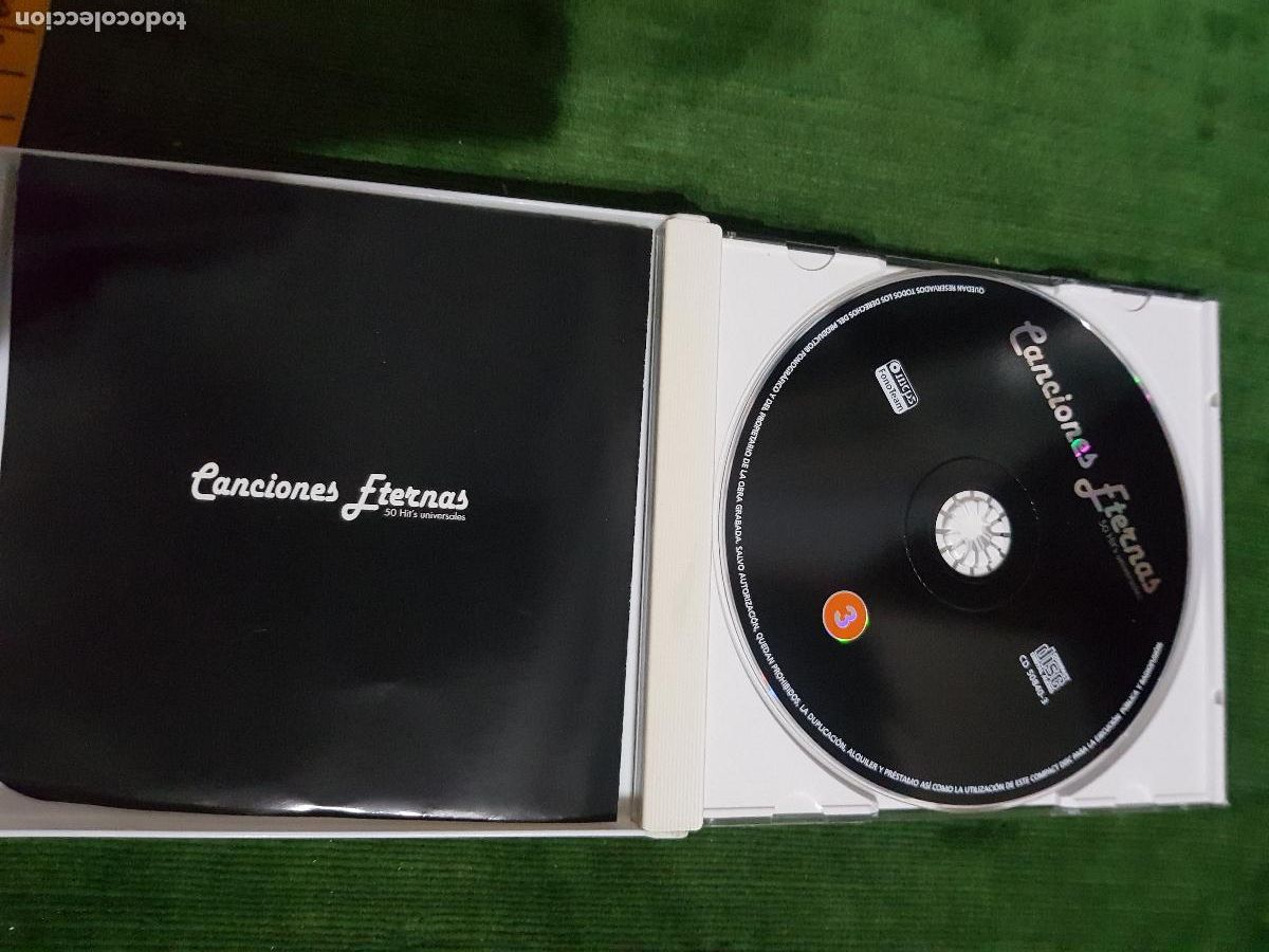 CDs de m&uacute;sica: CANCIONES ETERNAS 30 EXITOS - Foto 3