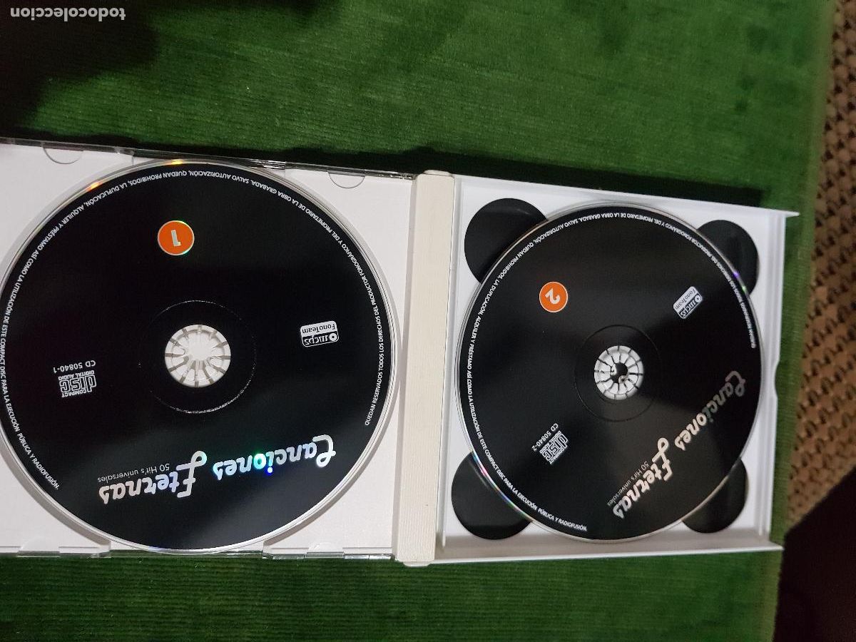 CDs de m&uacute;sica: CANCIONES ETERNAS 30 EXITOS - Foto 4
