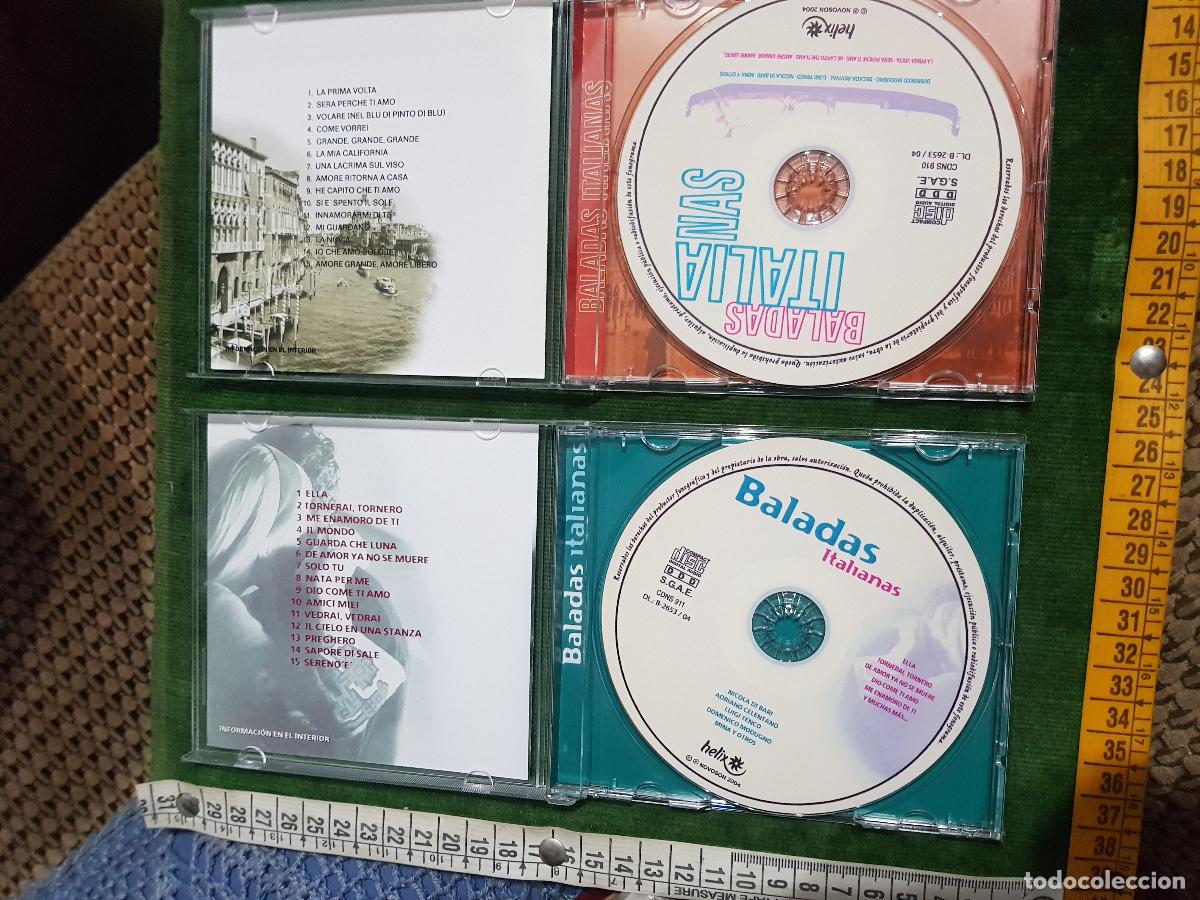 CDs de m&uacute;sica: DOS CDS BALADAS ITALIANAS - Foto 2