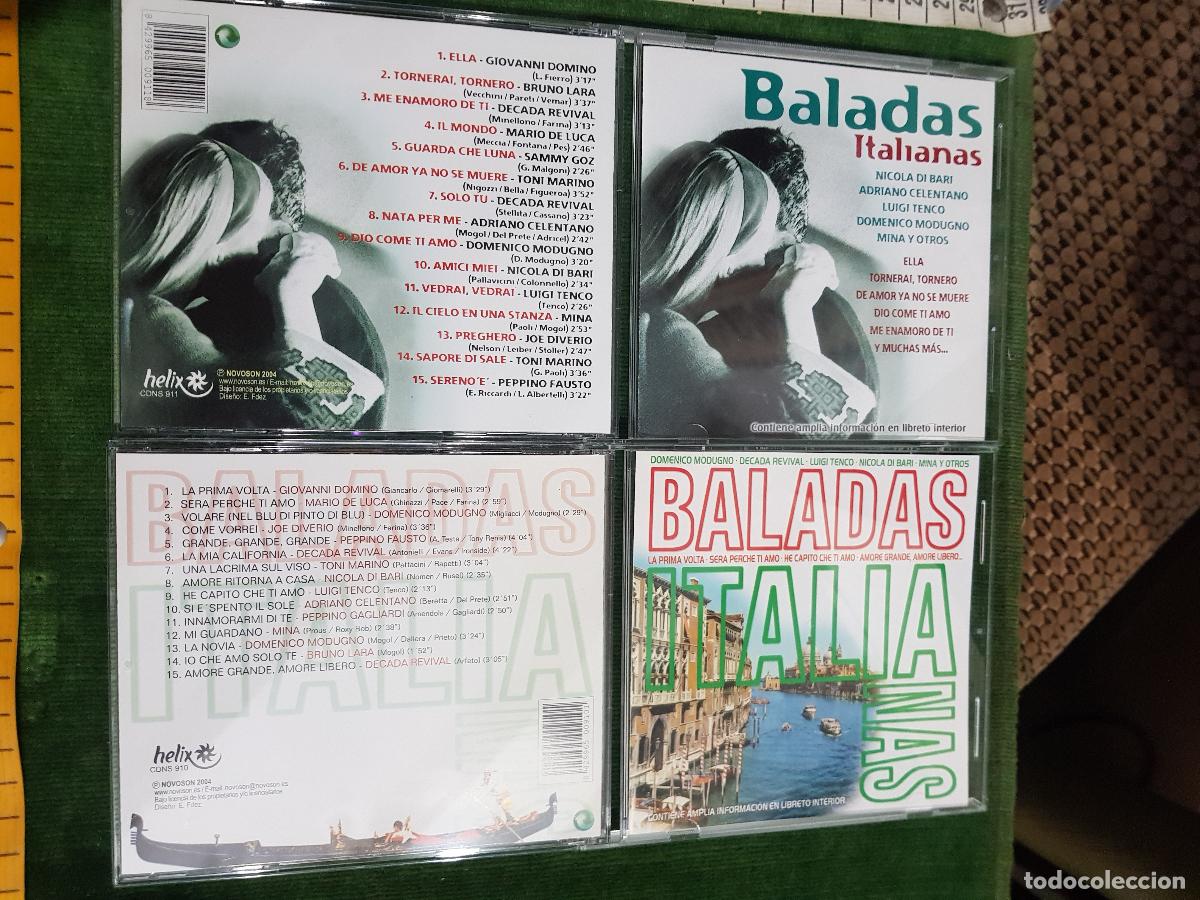 CDs de m&uacute;sica: DOS CDS BALADAS ITALIANAS - Foto 3