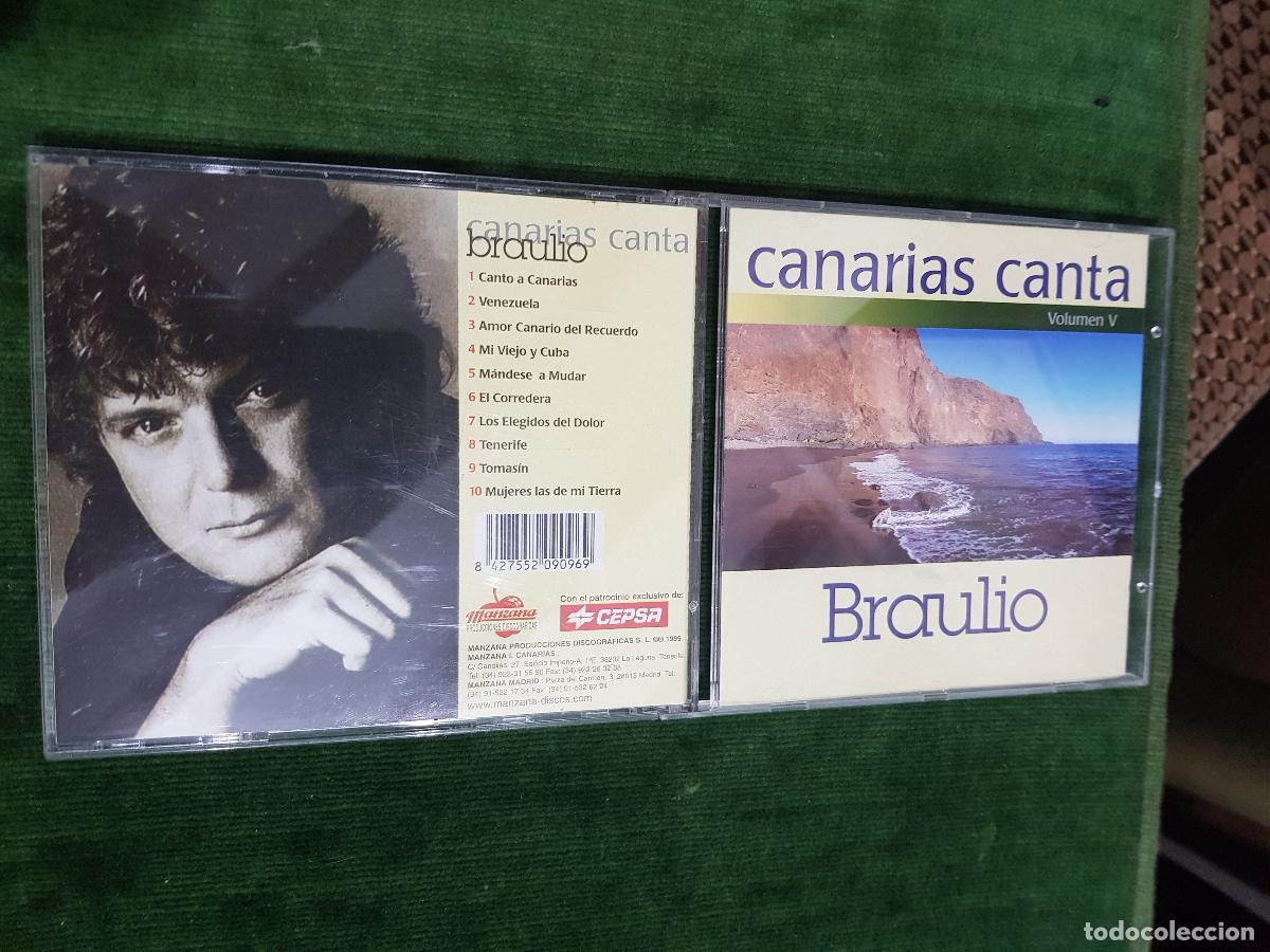 CDs de m&uacute;sica: CANARIAS CANTA,BRAULIO - Foto 1