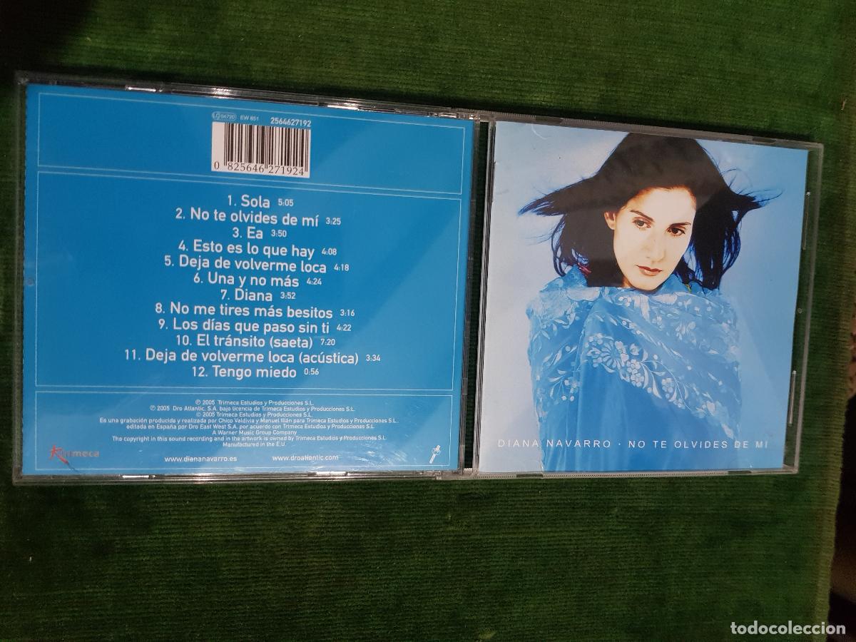 CDs de m&uacute;sica: DIANA NAVARRO,NO TE OLVIDES DE MI