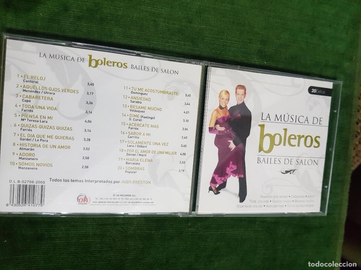 CDs de m&uacute;sica: LA MUSICA DE LOS BOLEROS,MUSICA DE SALON