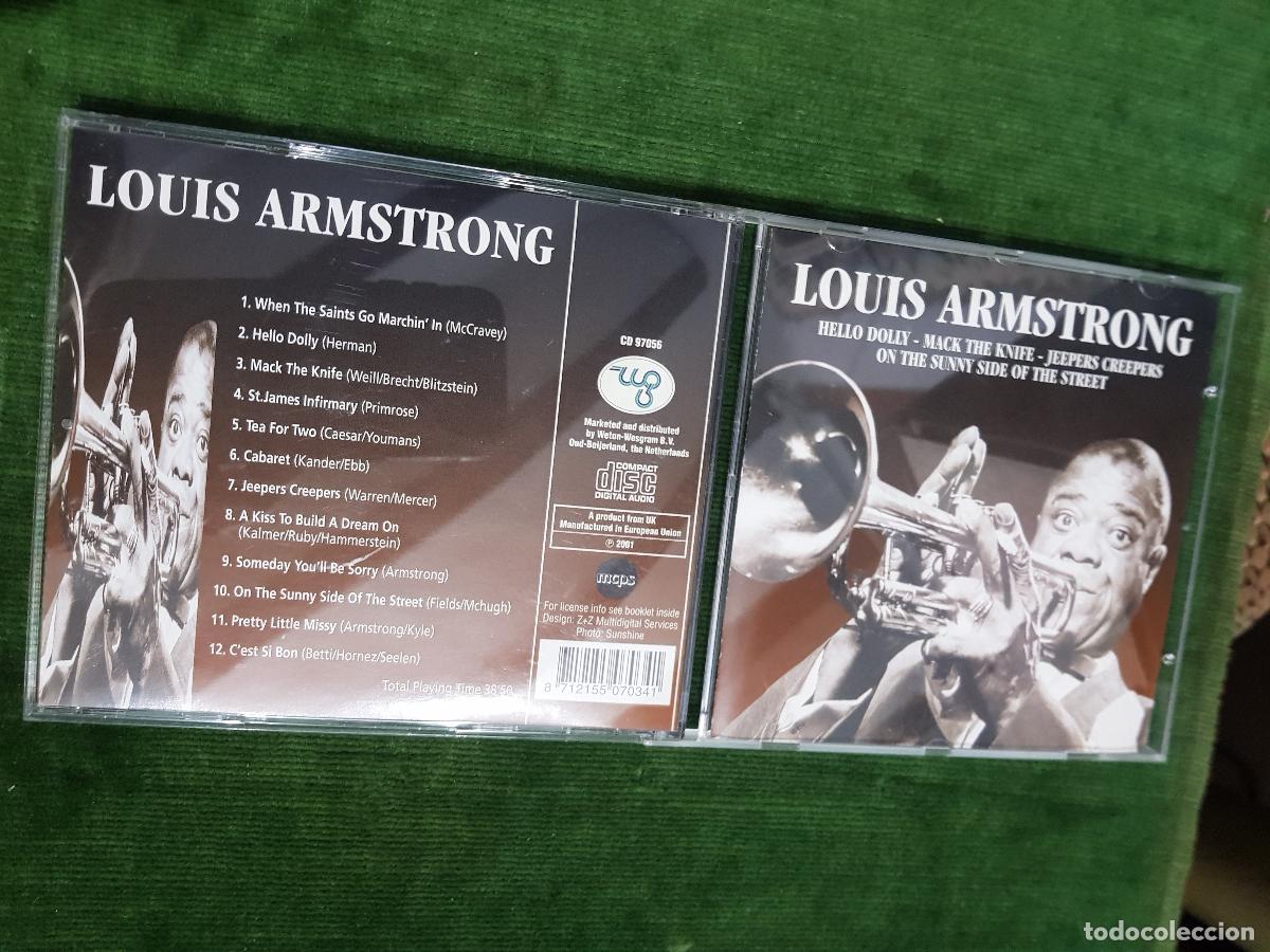 CDs de m&uacute;sica: TROMPETA DE LOUIS ARMSTRONG
