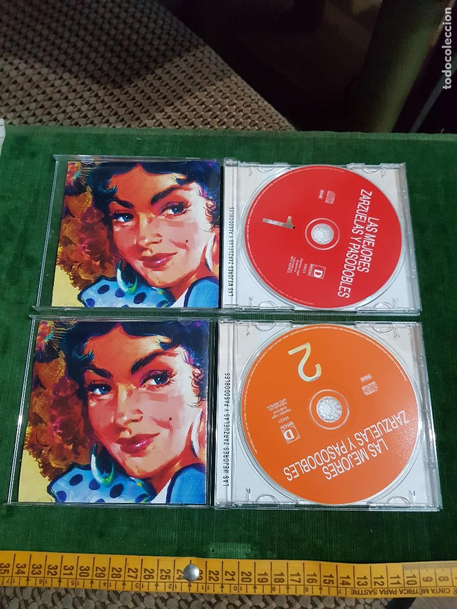 CDs de m&uacute;sica: LAS MEJORES ZARZUELAS Y PASADOBLES