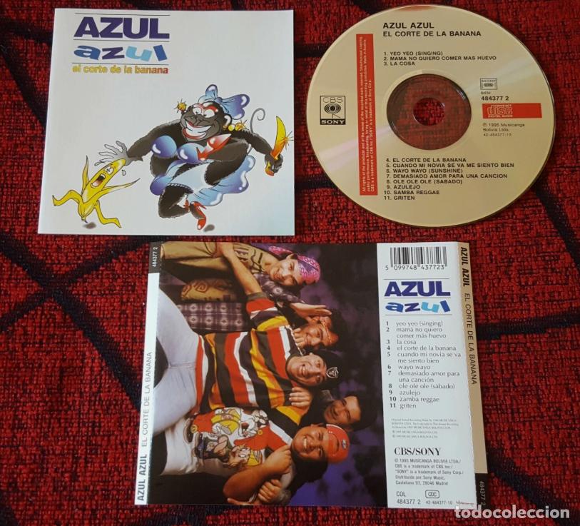 CDs de m&uacute;sica: AZUL AZUL ** El Corte de la Banana ** CD 1995