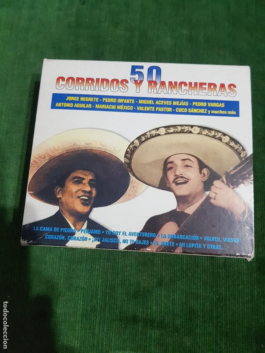 CDs de m&uacute;sica: TRES CDS,50 CORRIDOS Y RANCHERAS - Foto 5