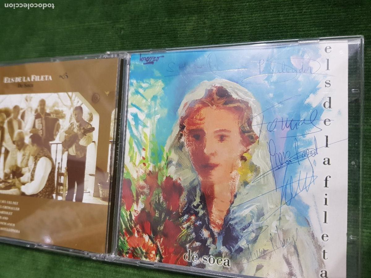 CDs de m&uacute;sica: ELS DE LA FILETA CANCIONES POPULARES DE CASTELLON DE LA PLANA,FIRMADO