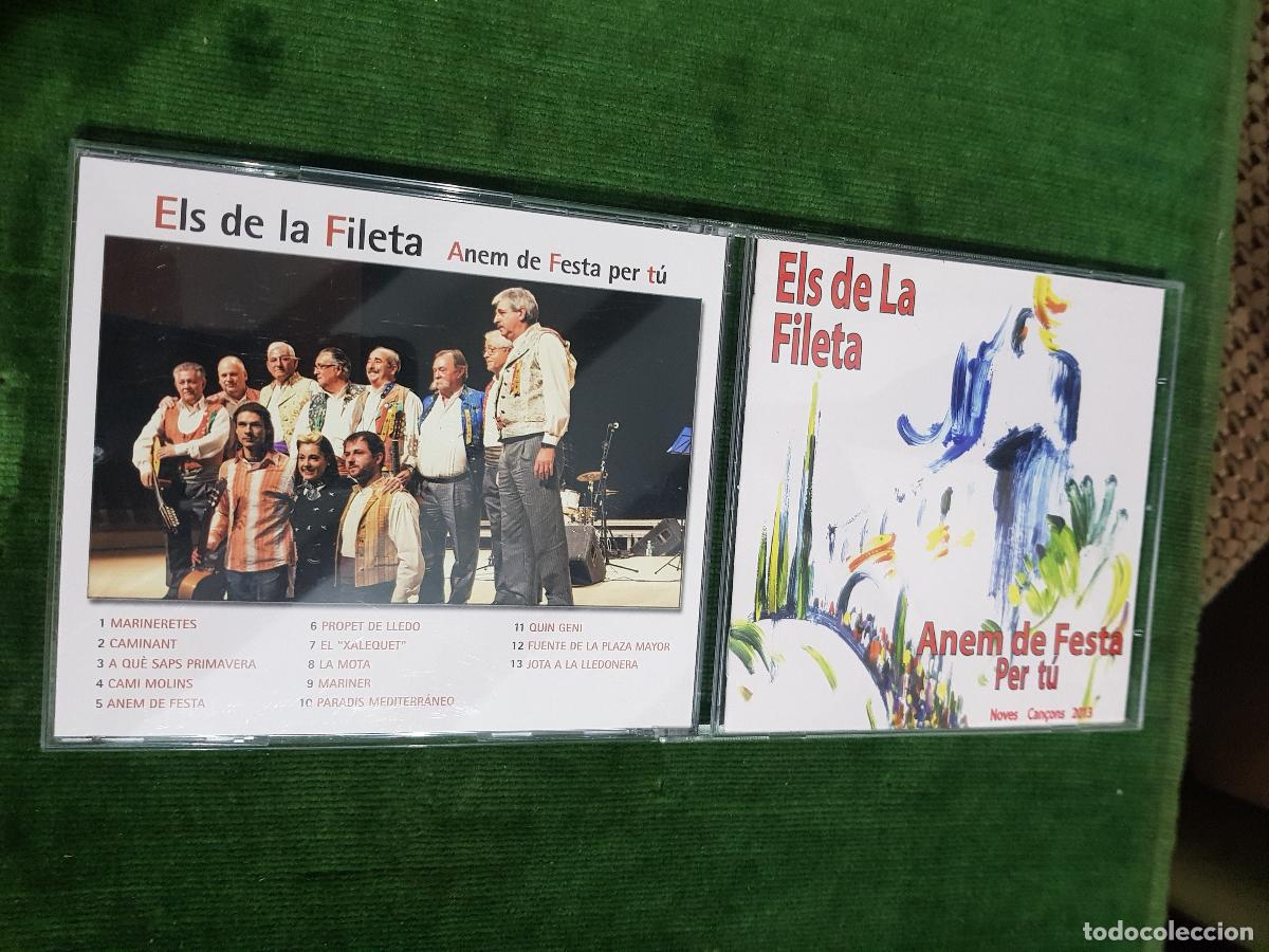CDs de m&uacute;sica: ELS DE LA FILETA ,CANCIONES POPULARES DE CASTELLON DE LA PLANA