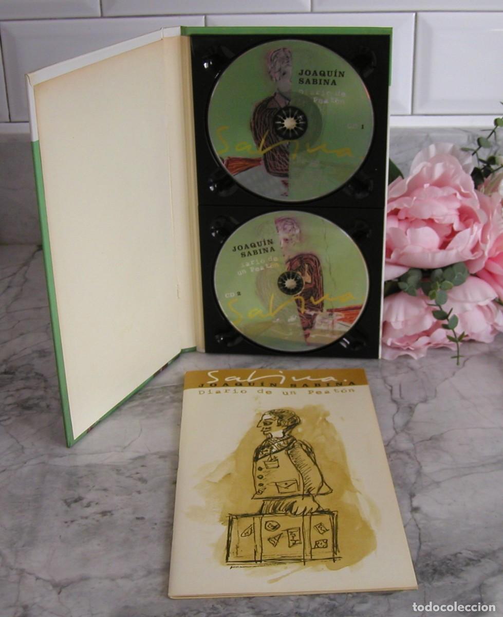 CDs de m&uacute;sica: CD doble diario de un peat&oacute;n Joaqu&iacute;n Sabina incluye el libro Edici&oacute;n limitada A&ntilde;o 2003 BMG Spain