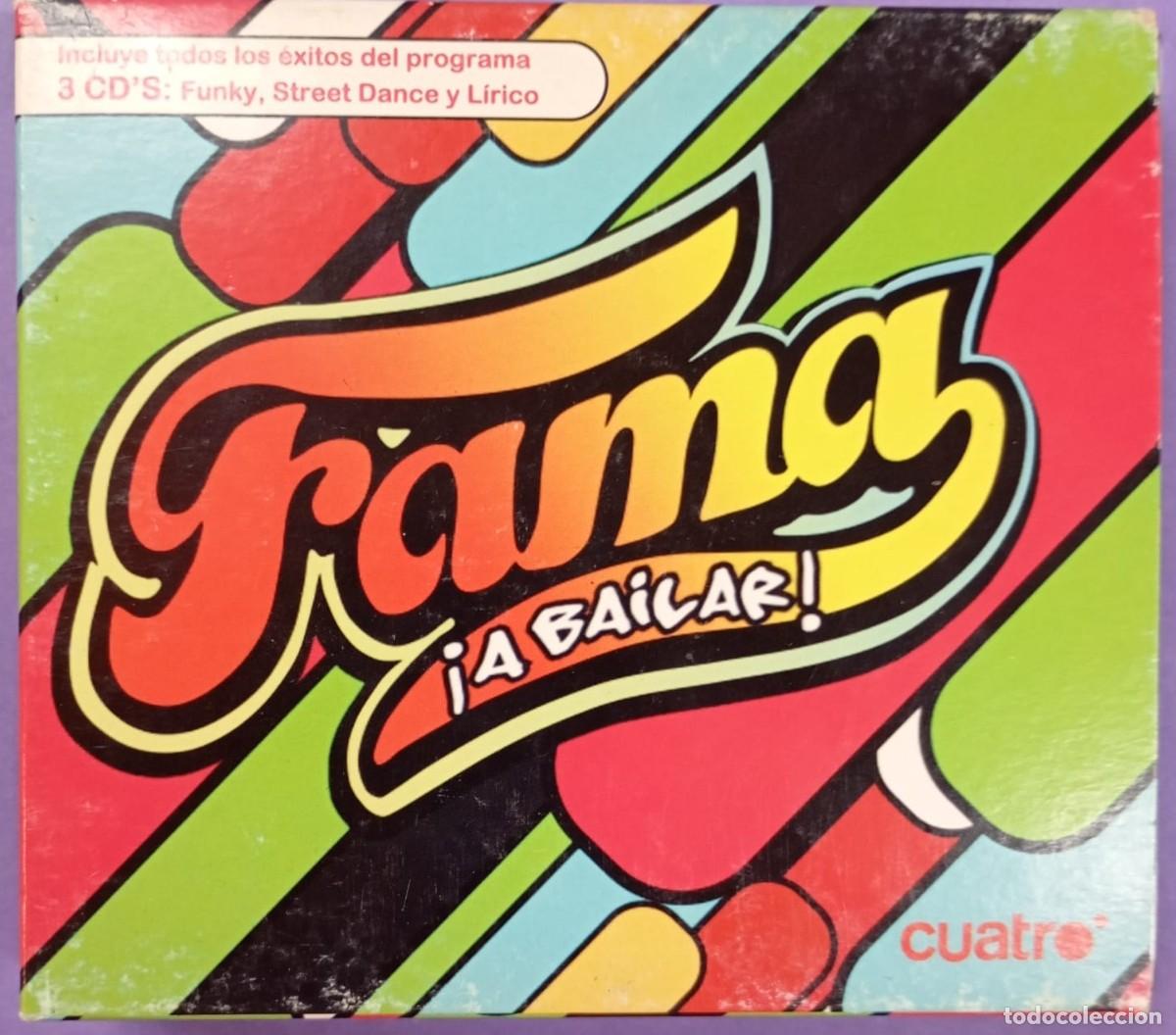 CDs de m&uacute;sica: FAMA &iexcl;A BAILAR! CUATRO -BOX 3CD 2008 (MERCHE, BUSTAMANTE, MALA RODRIGUEZ, RIHANNA, AMY WINEHOUSE...)