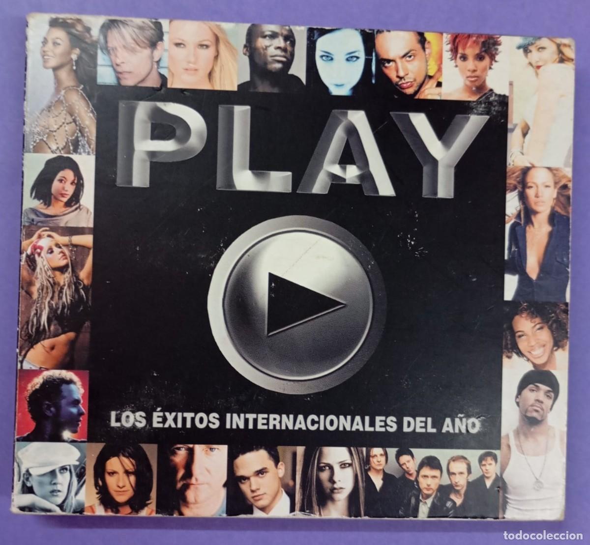 CDs de m&uacute;sica: Play - Los &Eacute;xitos Internacionales Del A&ntilde;o 2CD - Foto 1