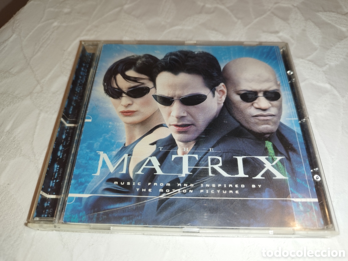 CDs de m&uacute;sica: CD. THE MATRIX. BANDA SONORA DE LA PELICULA. WARNER MUSIC, 1999.
