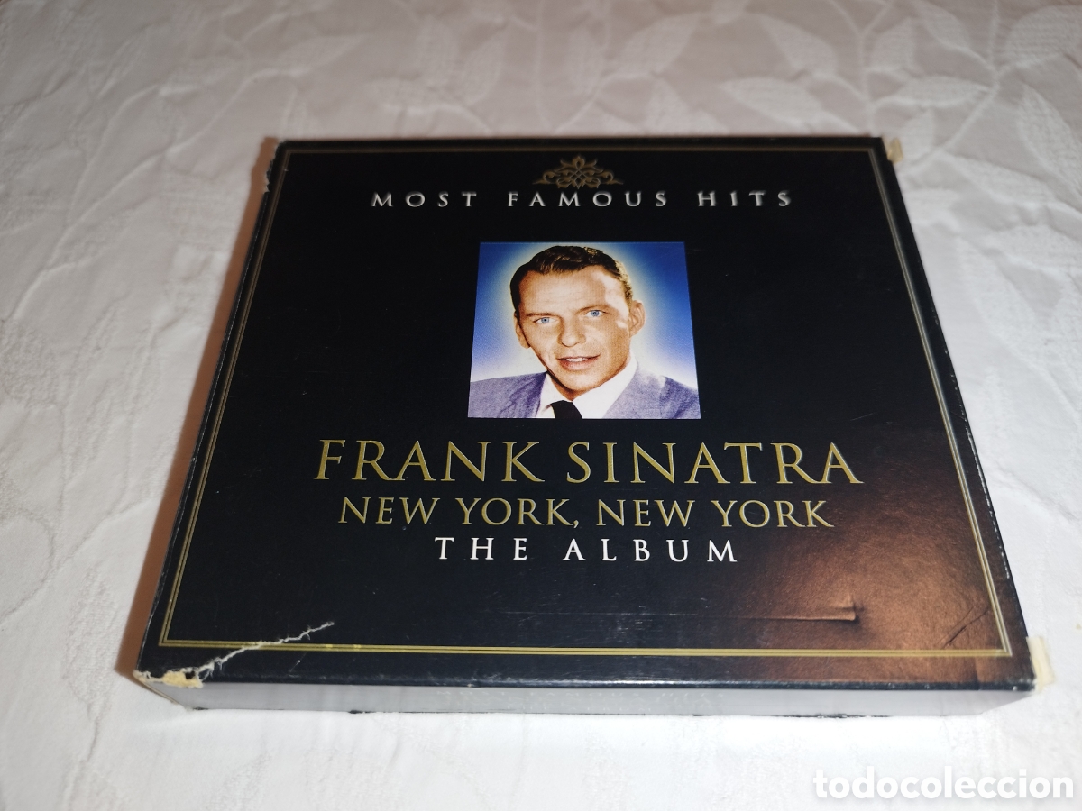 CDs de m&uacute;sica: CD. FRANK SINATRA. NEW YORK, NEW YORK THE ALBUM (2 CD SET). MCPS, 2003.